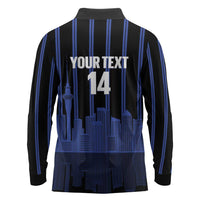 New Zealand Auckland Football Custom Long Sleeve Polo Shirt Go City of Sails Est 2025