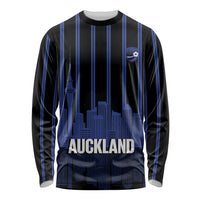 New Zealand Auckland Football Custom Long Sleeve Shirt Go City of Sails Est 2025