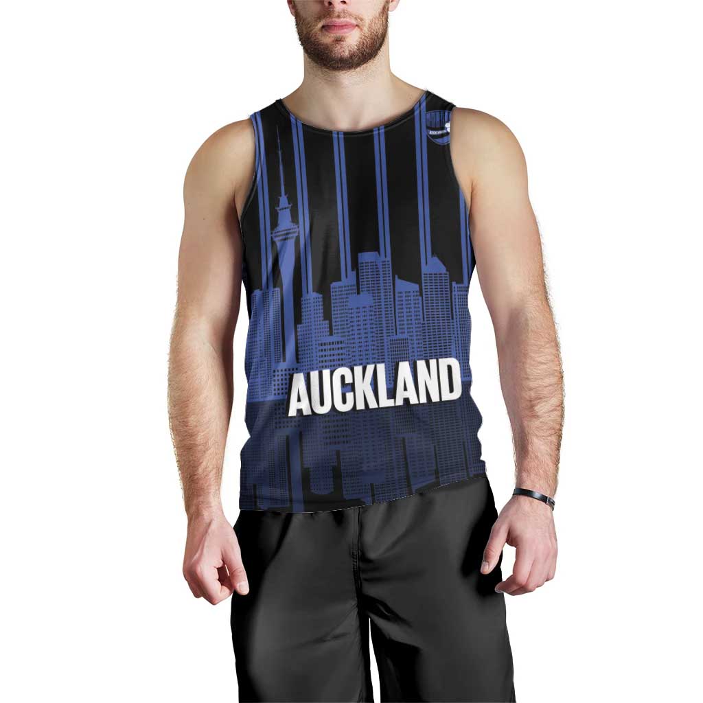 New Zealand Auckland Football Custom Men Tank Top Go City of Sails Est 2025