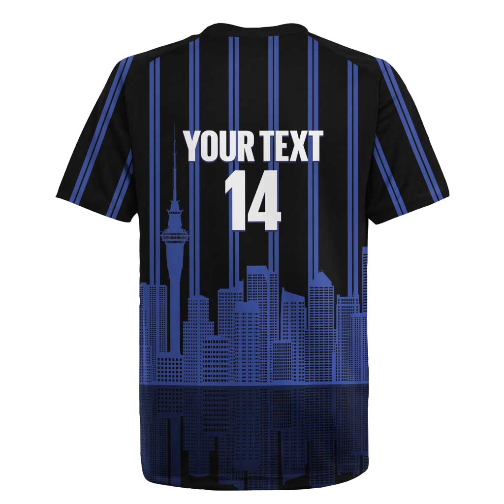 New Zealand Auckland Football Custom Rugby Jersey Go City of Sails Est 2025