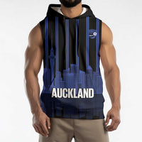 New Zealand Auckland Football Custom Sleeveless Hoodie Go City of Sails Est 2025