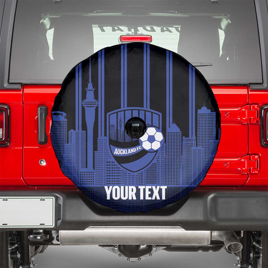 New Zealand Auckland Football Custom Spare Tire Cover Go City of Sails Est 2025