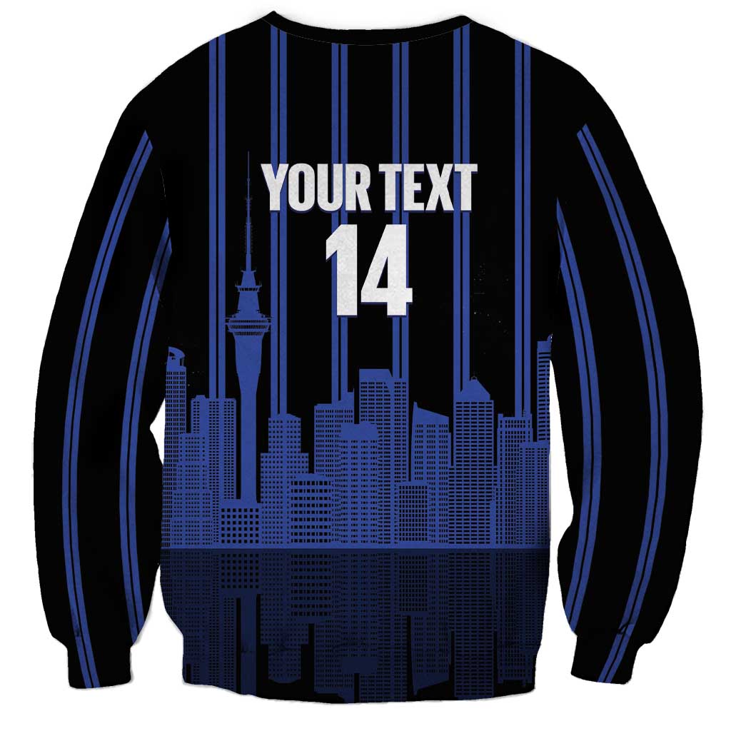New Zealand Auckland Football Custom Sweatshirt Go City of Sails Est 2025