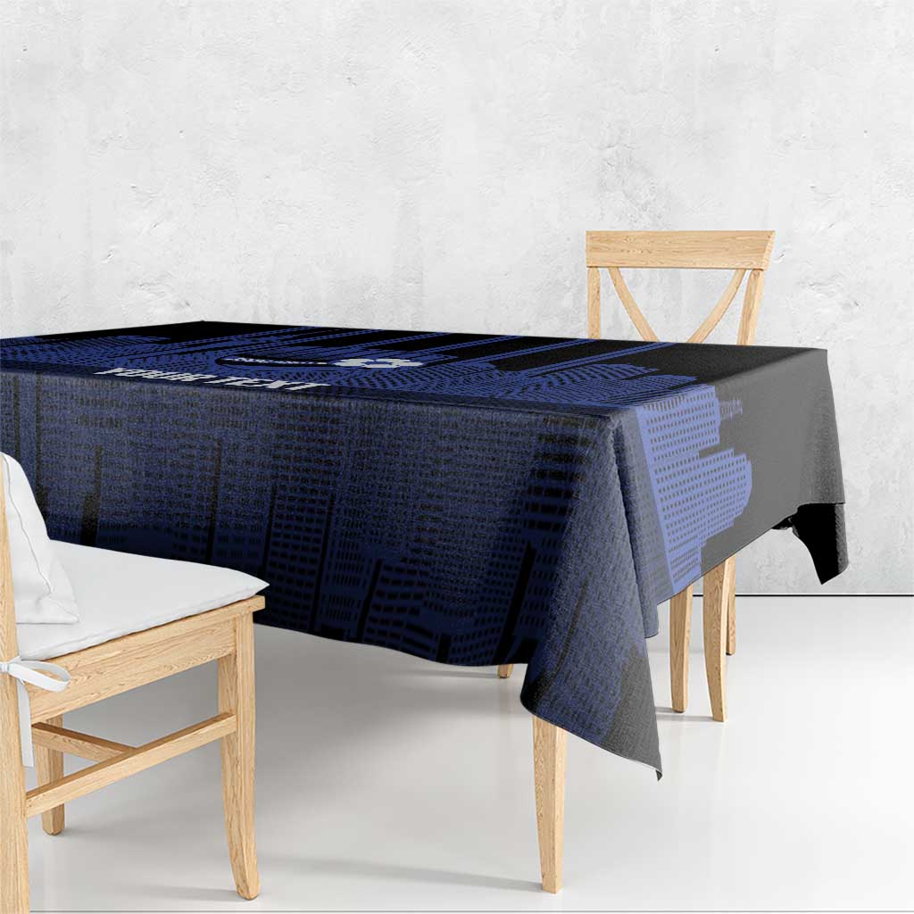 New Zealand Auckland Football Custom Tablecloth Go City of Sails Est 2025