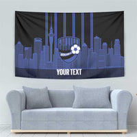 New Zealand Auckland Football Custom Tapestry Go City of Sails Est 2025