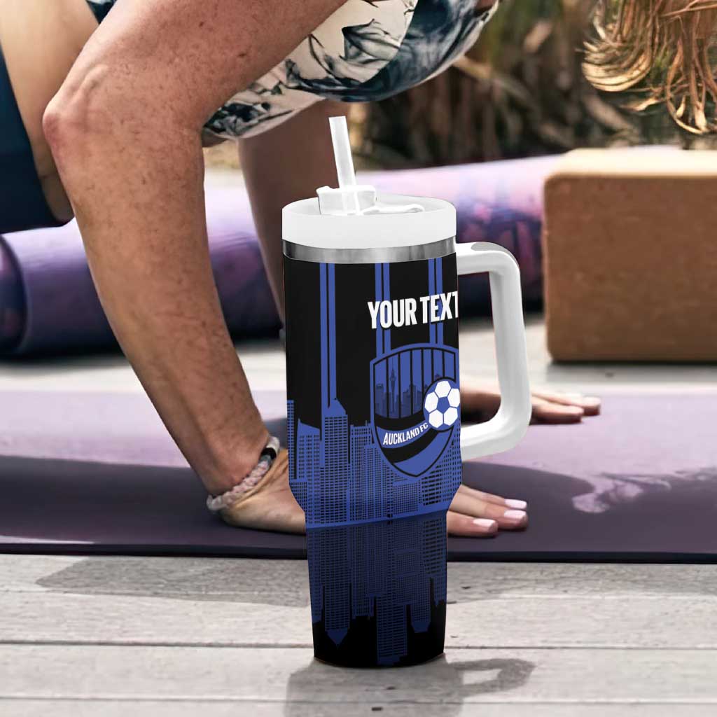 New Zealand Auckland Football Custom Tumbler With Handle Go City of Sails Est 2025