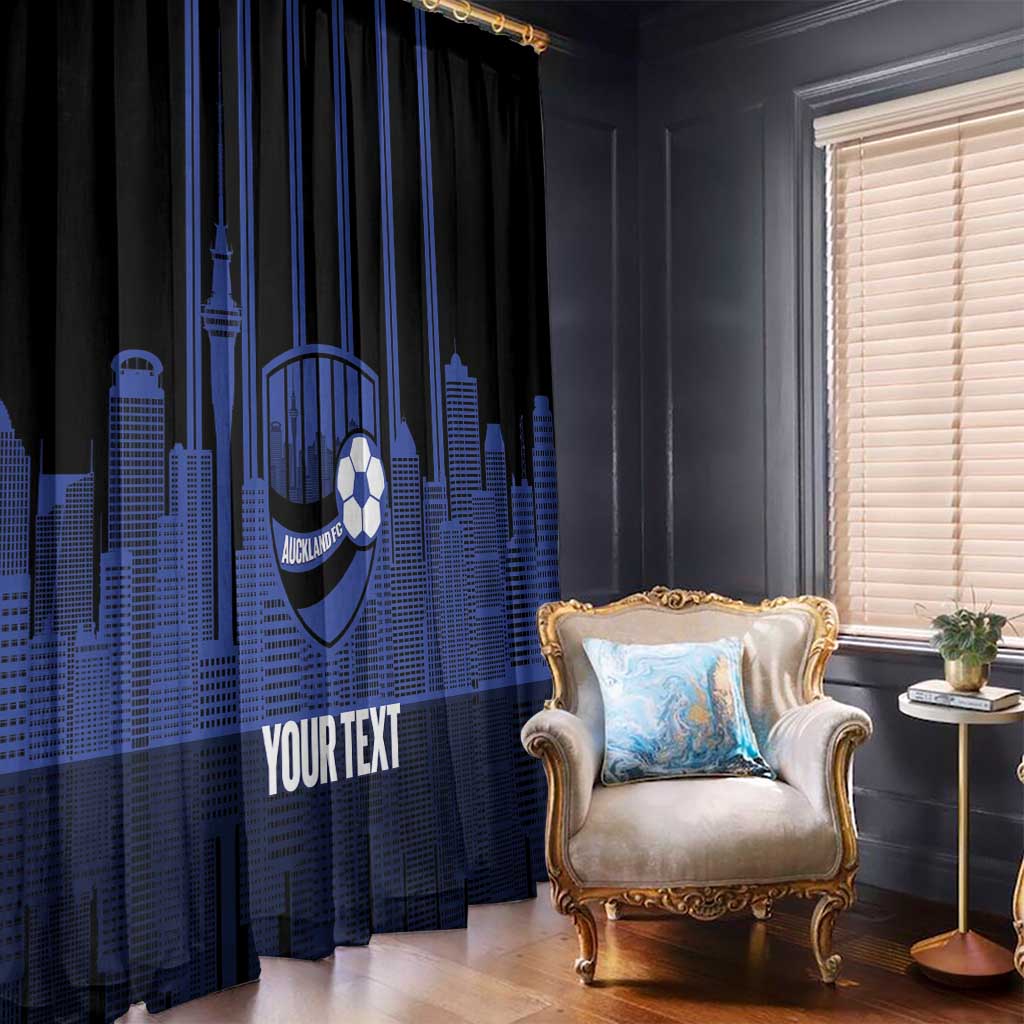 New Zealand Auckland Football Custom Window Curtain Go City of Sails Est 2025