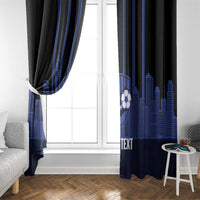 New Zealand Auckland Football Custom Window Curtain Go City of Sails Est 2025