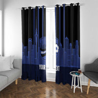 New Zealand Auckland Football Custom Window Curtain Go City of Sails Est 2025