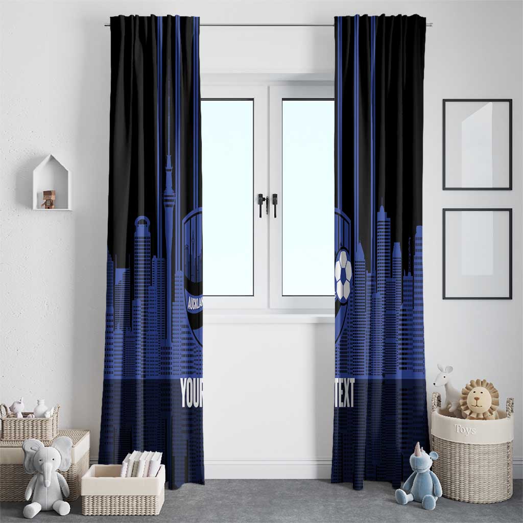 New Zealand Auckland Football Custom Window Curtain Go City of Sails Est 2025