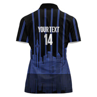 New Zealand Auckland Football Custom Women Polo Shirt Go City of Sails Est 2025