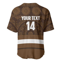 Bula Fiji Football Custom Baseball Jersey One Vanua One Team Tapa Pattern LT14 - Polynesian Pride