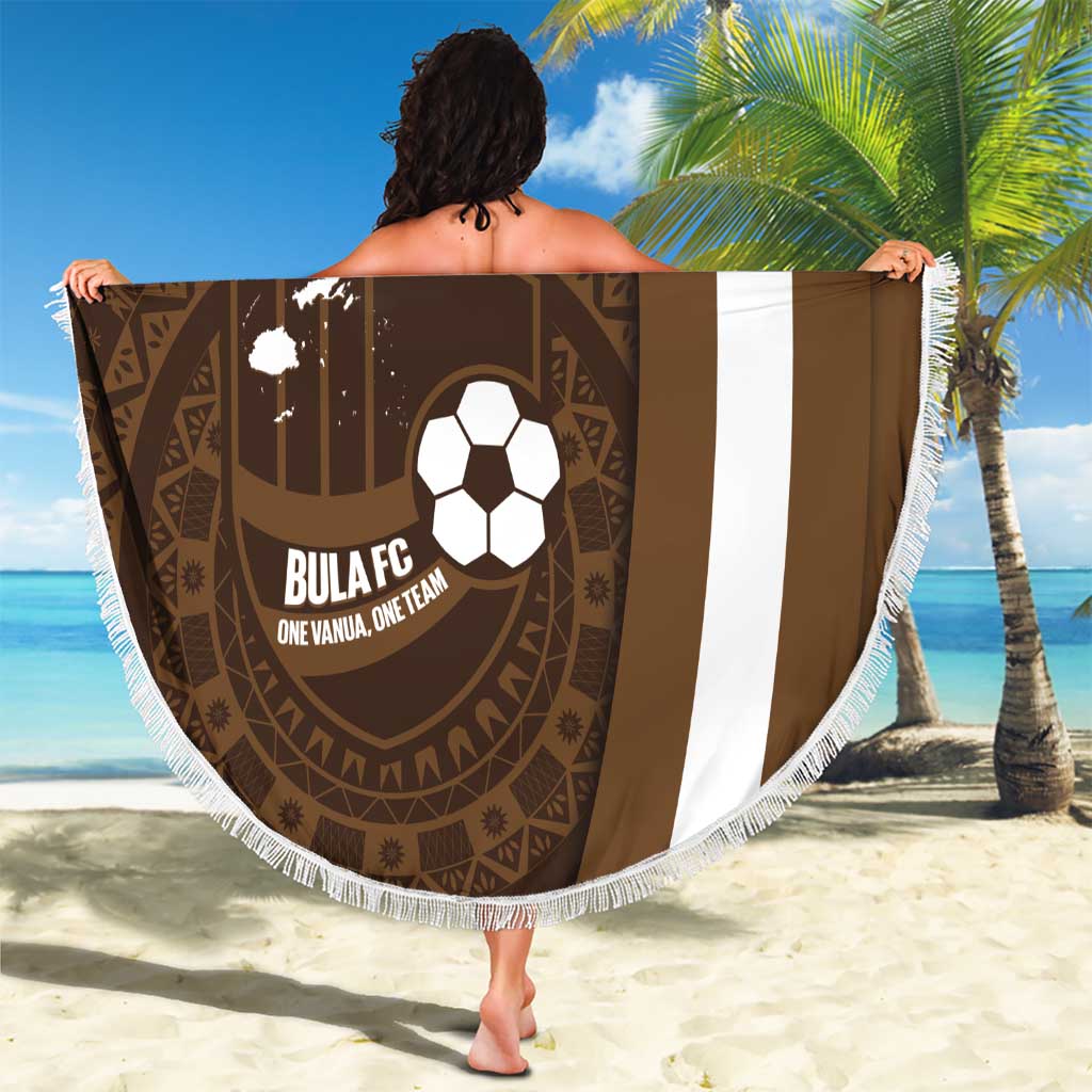 Bula Fiji Football Custom Beach Blanket One Vanua One Team Tapa Pattern LT14 - Polynesian Pride