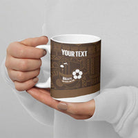 Bula Fiji Football Custom Ceramic Mug One Vanua One Team Tapa Pattern LT14 - Polynesian Pride