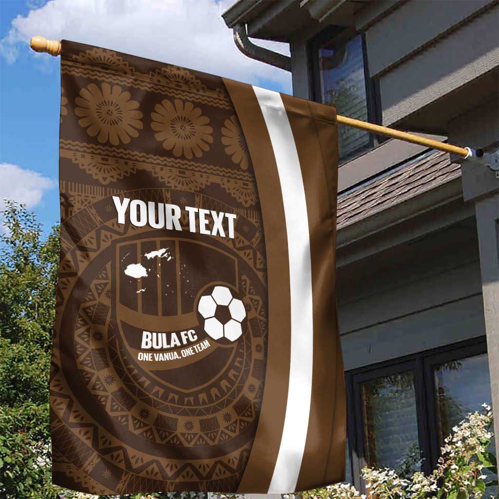 Bula Fiji Football Custom Garden Flag One Vanua One Team Tapa Pattern LT14 - Polynesian Pride