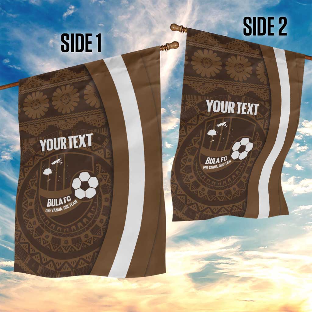 Bula Fiji Football Custom Garden Flag One Vanua One Team Tapa Pattern LT14 - Polynesian Pride