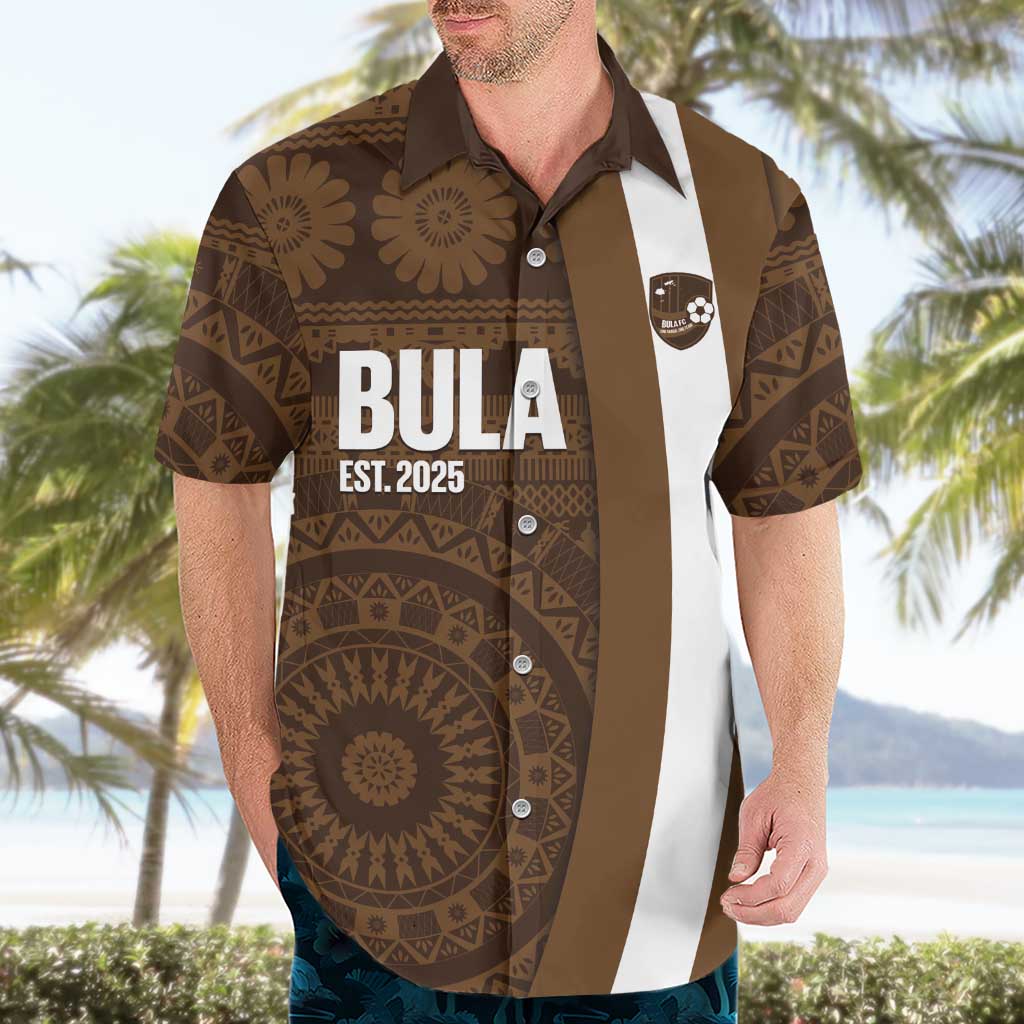 Bula Fiji Football Custom Hawaiian Shirt One Vanua One Team Tapa Pattern LT14 - Polynesian Pride