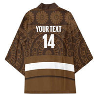 Bula Fiji Football Custom Kimono One Vanua One Team Tapa Pattern LT14 - Polynesian Pride