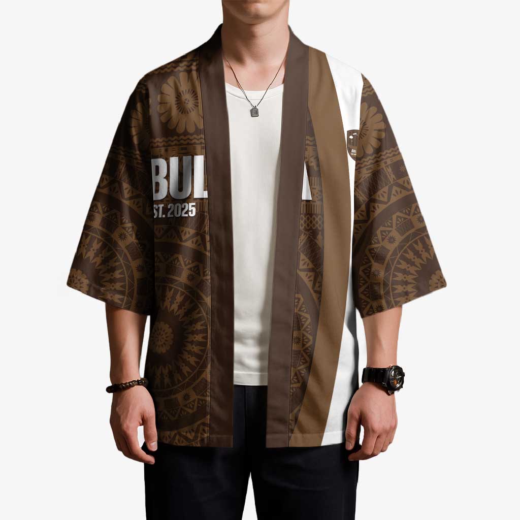 Bula Fiji Football Custom Kimono One Vanua One Team Tapa Pattern LT14 - Polynesian Pride