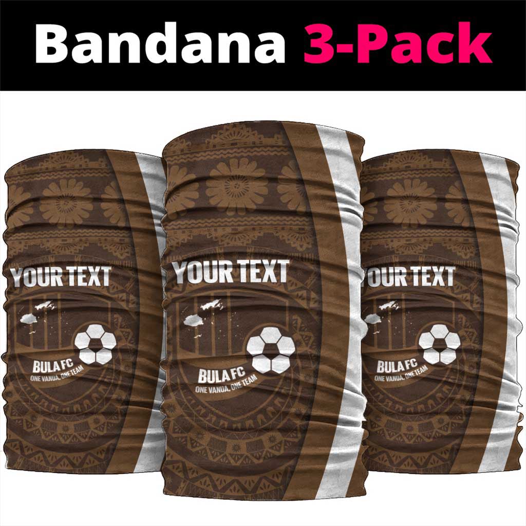 Bula Fiji Football Custom Neck Gaiter One Vanua One Team Tapa Pattern LT14 package One Size: 25*50cm Brown - Polynesian Pride