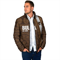 Bula Fiji Football Custom Padded Jacket One Vanua One Team Tapa Pattern LT14 - Polynesian Pride