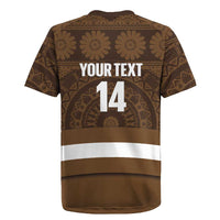 Bula Fiji Football Custom Rugby Jersey One Vanua One Team Tapa Pattern LT14 - Polynesian Pride