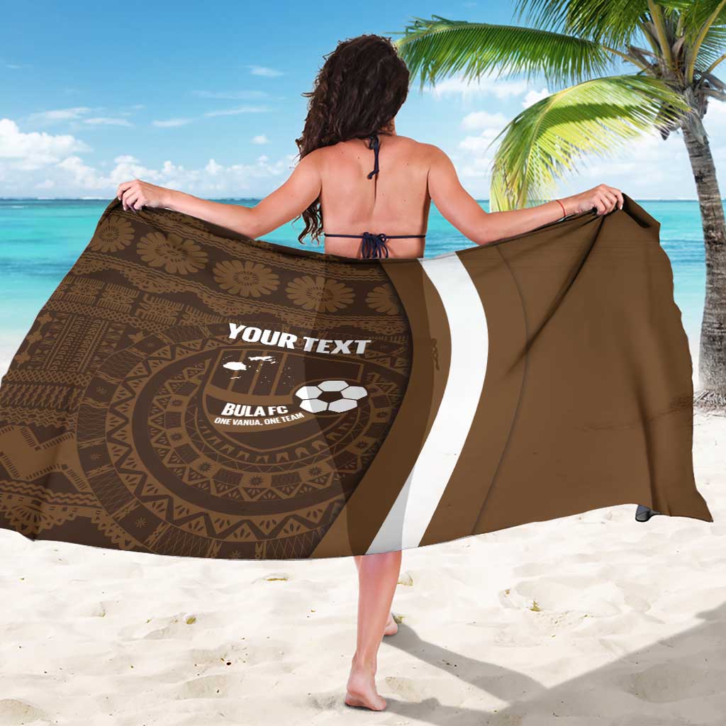 Bula Fiji Football Custom Sarong One Vanua One Team Tapa Pattern LT14 - Polynesian Pride