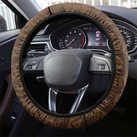 Bula Fiji Football Steering Wheel Cover One Vanua One Team Tapa Pattern LT14 - Polynesian Pride