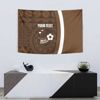 Bula Fiji Football Custom Tapestry One Vanua One Team Tapa Pattern LT14 - Polynesian Pride
