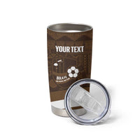 Bula Fiji Football Custom Tumbler Cup One Vanua One Team Tapa Pattern LT14 - Polynesian Pride