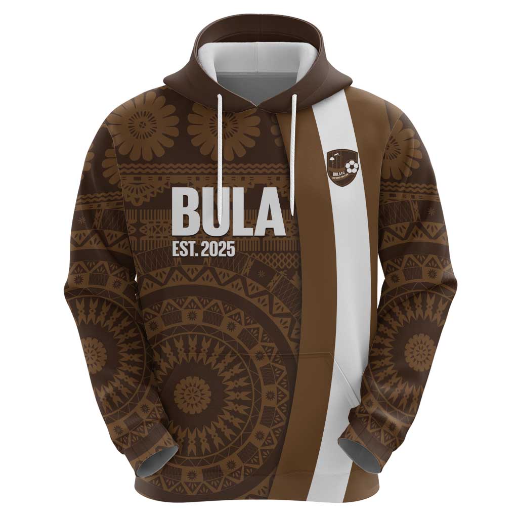Bula Fiji Football Custom Zip Hoodie One Vanua One Team Tapa Pattern LT14 - Polynesian Pride