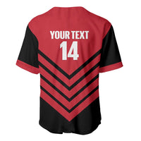 Hekari Papua New Guinea Football Custom Baseball Jersey Go PNG Red Army LT14 - Polynesian Pride