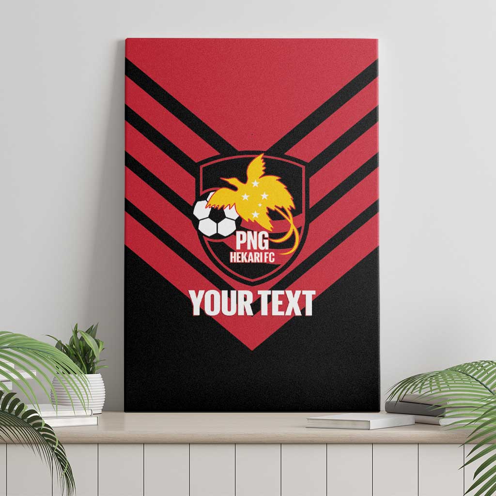 Hekari Papua New Guinea Football Custom Canvas Wall Art Go PNG Red Army LT14 - Polynesian Pride