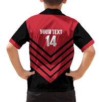 Hekari Papua New Guinea Football Custom Hawaiian Shirt Go PNG Red Army