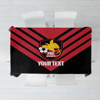 Hekari Papua New Guinea Football Custom Tablecloth Go PNG Red Army LT14 Red - Polynesian Pride