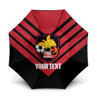 Hekari Papua New Guinea Football Custom Umbrella Go PNG Red Army