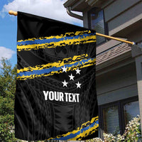Kings Solomon Islands Football Custom Garden Flag Come On Solomons Polynesian Grunge Style LT14 - Polynesian Pride