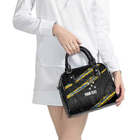 Kings Solomon Islands Football Custom Shoulder Handbag Come On Solomons Polynesian Grunge Style LT14 - Polynesian Pride