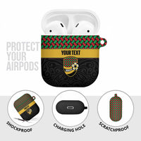 Vanuatu Football Custom AirPods Case Go Chiefs Basket-weave Pattern LT14 - Polynesian Pride