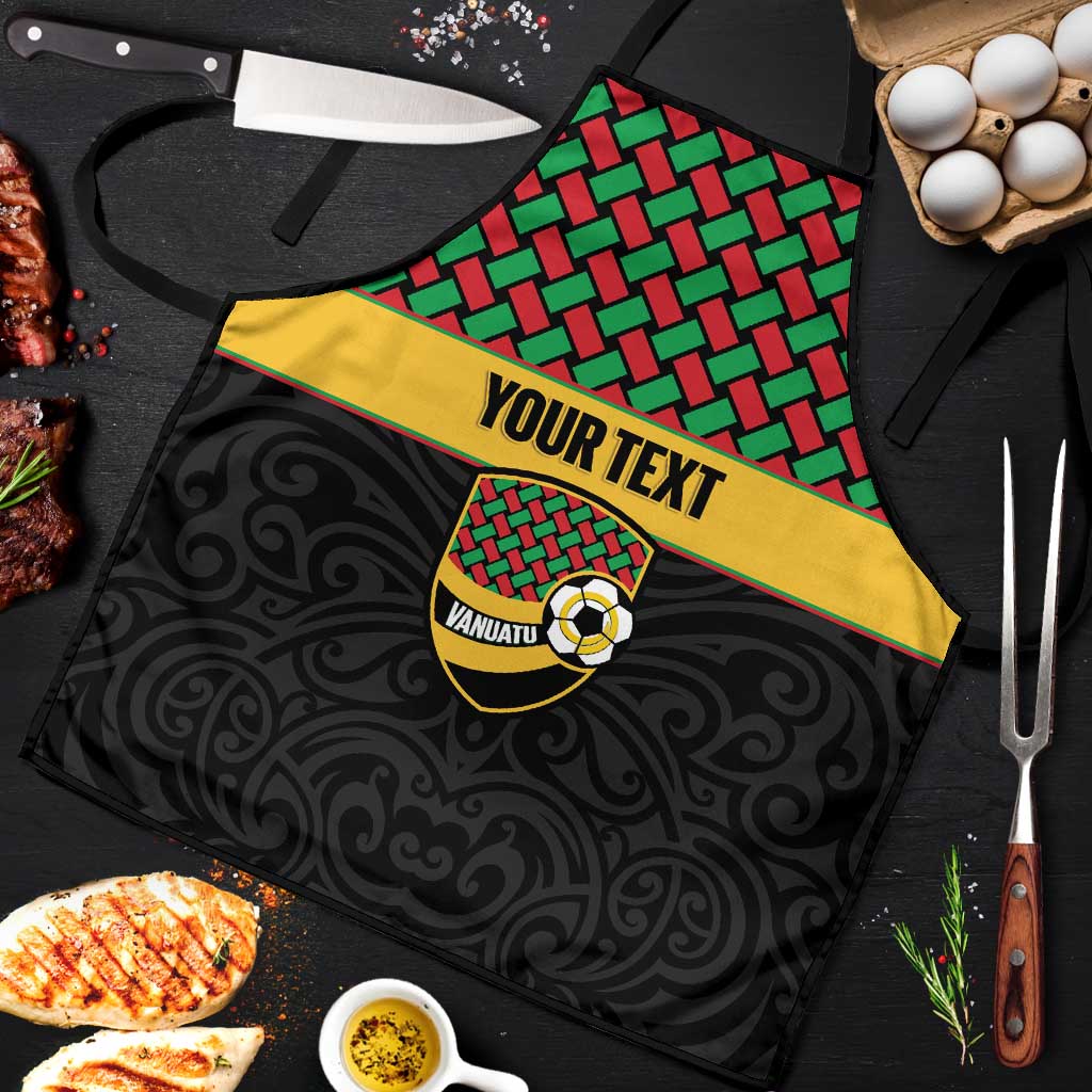 Vanuatu Football Custom Apron Go Chiefs Basket-weave Pattern