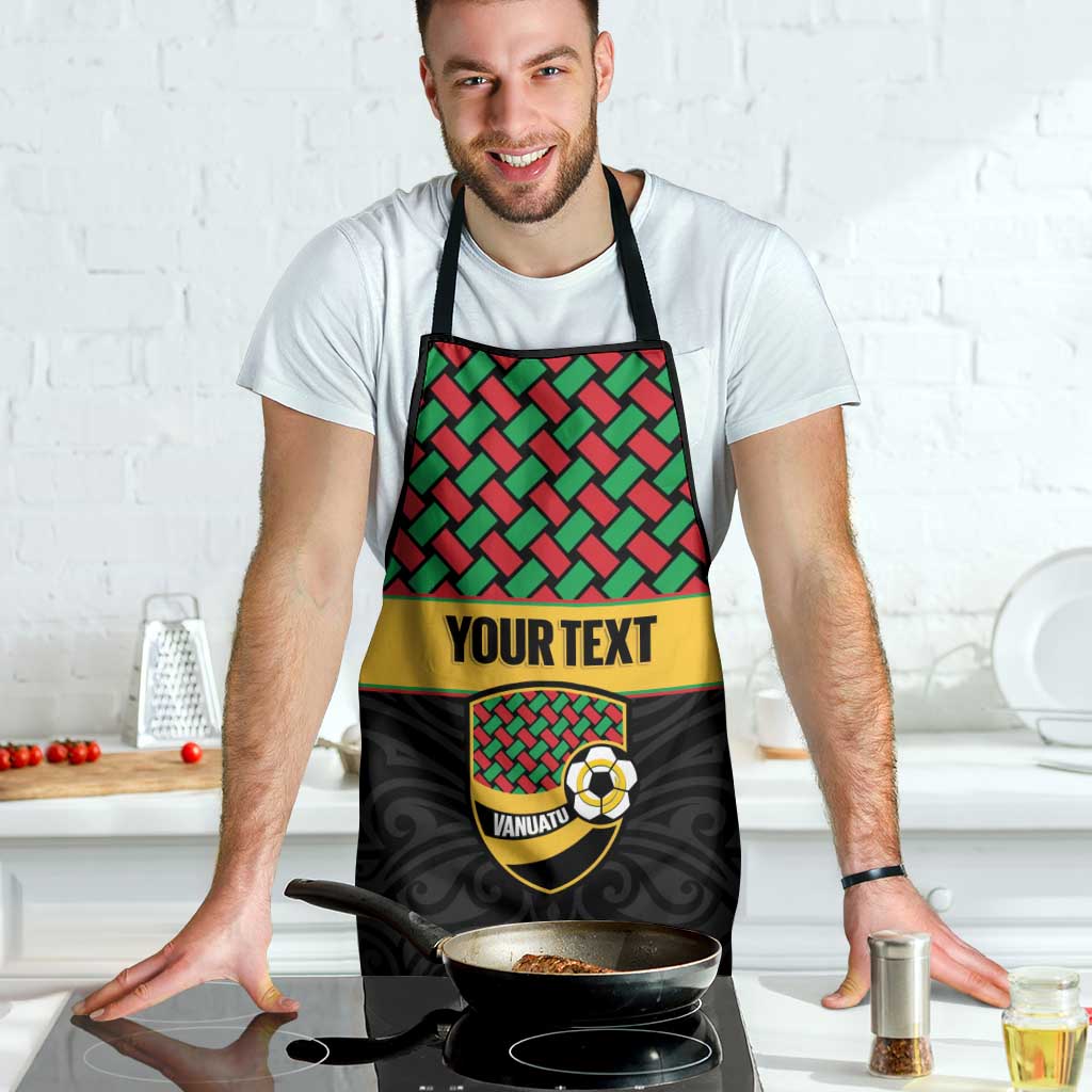 Vanuatu Football Custom Apron Go Chiefs Basket-weave Pattern