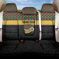 Vanuatu Football Custom Back Car Seat Cover Go Chiefs Basket-weave Pattern LT14 One Size Black - Polynesian Pride