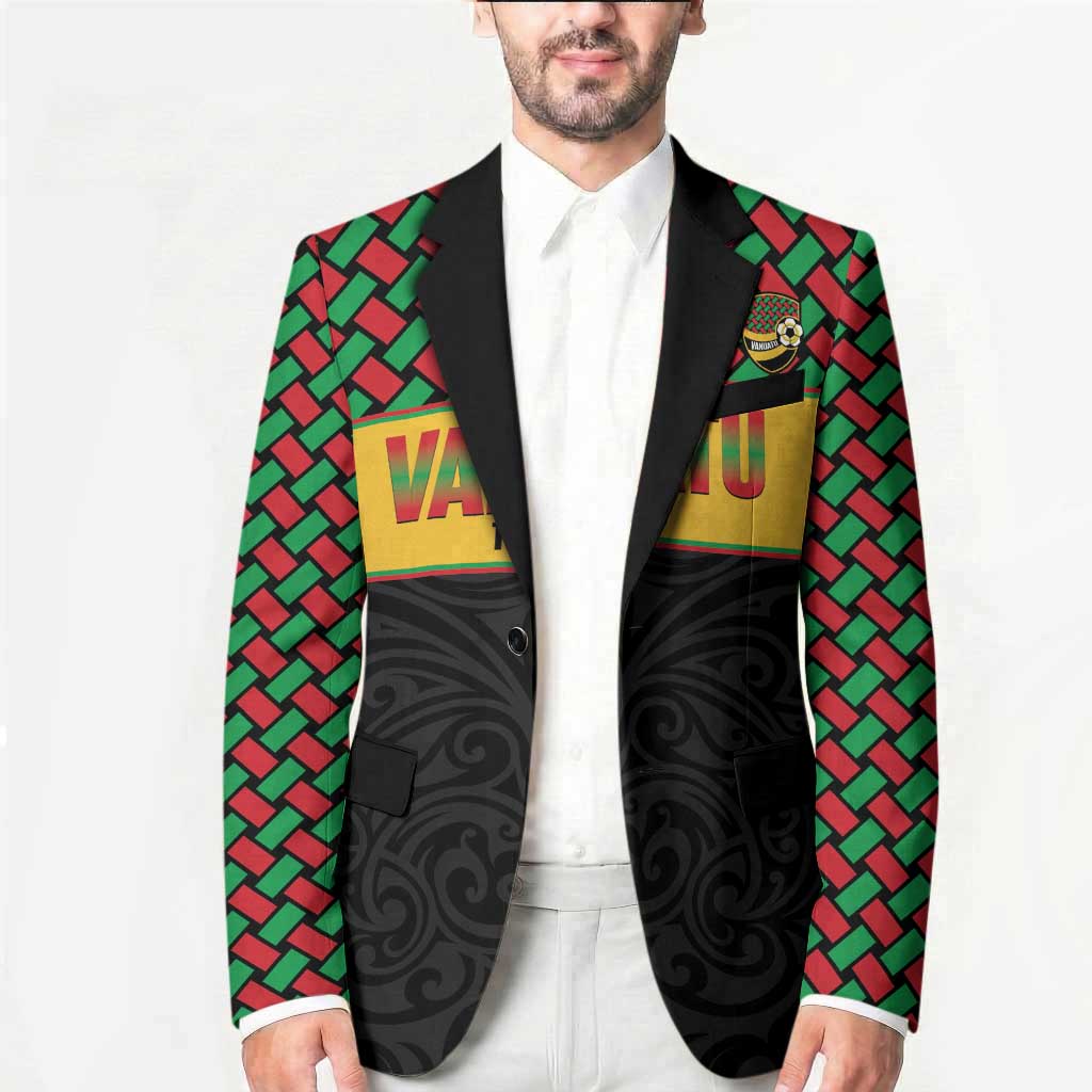 Vanuatu Football Custom Blazer Go Chiefs Basket-weave Pattern LT14 - Polynesian Pride