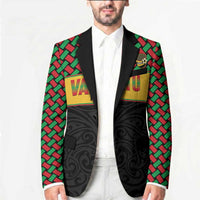 Vanuatu Football Custom Blazer Go Chiefs Basket-weave Pattern LT14 - Polynesian Pride