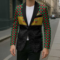 Vanuatu Football Custom Blazer Go Chiefs Basket-weave Pattern LT14 - Polynesian Pride