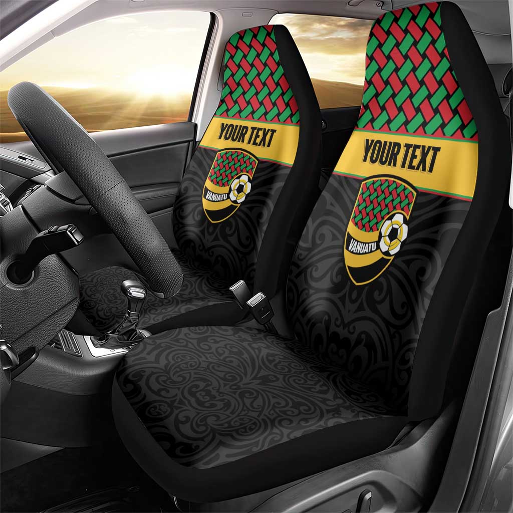 Vanuatu Football Custom Car Seat Cover Go Chiefs Basket-weave Pattern LT14 - Polynesian Pride