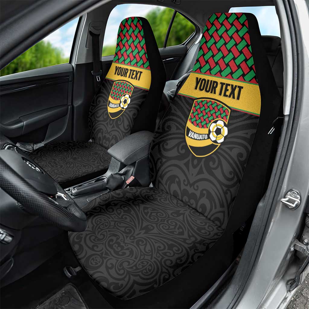 Vanuatu Football Custom Car Seat Cover Go Chiefs Basket-weave Pattern LT14 - Polynesian Pride