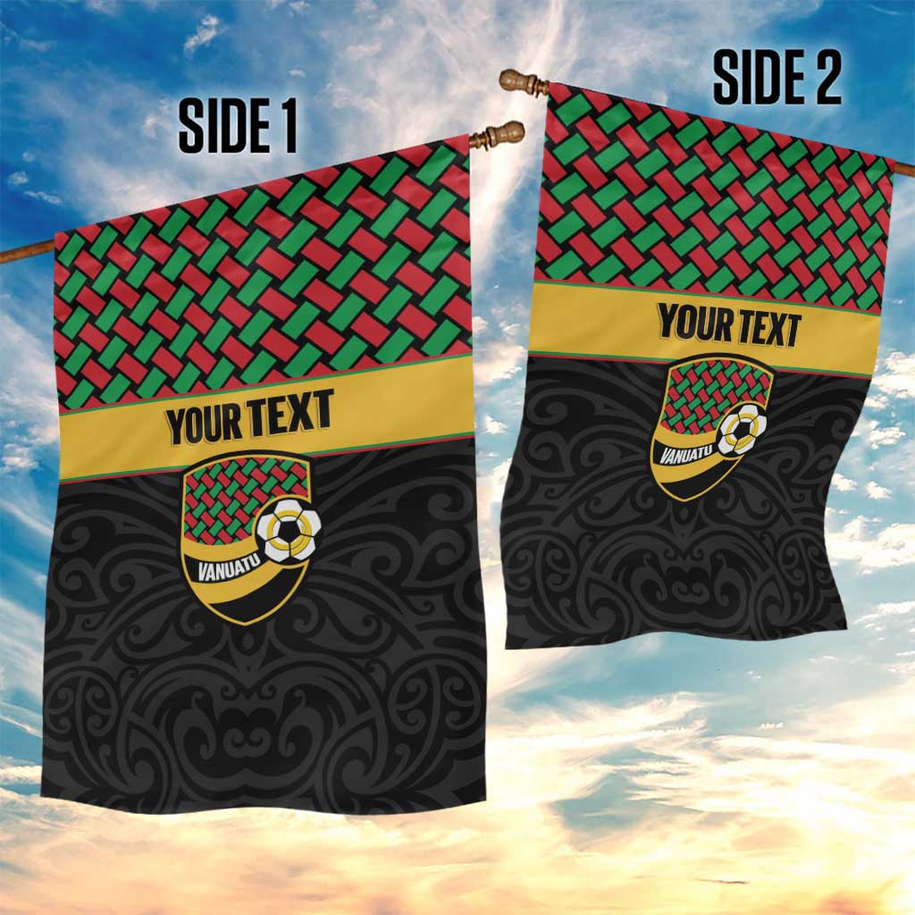 Vanuatu Football Custom Garden Flag Go Chiefs Basket-weave Pattern LT14 - Polynesian Pride