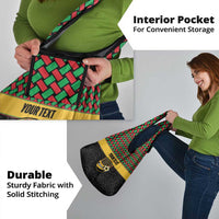 Vanuatu Football Custom Grocery Bag Go Chiefs Basket-weave Pattern LT14 - Polynesian Pride