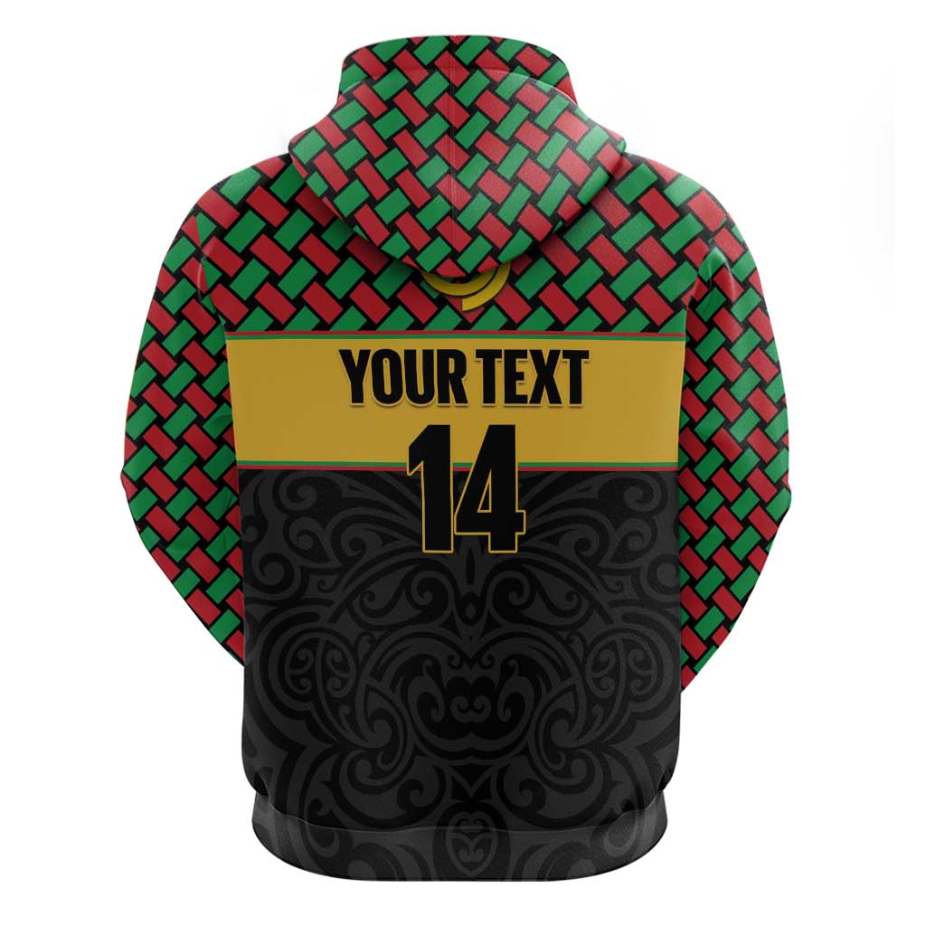 Vanuatu Football Custom Hoodie Go Chiefs Basket-weave Pattern LT14 - Polynesian Pride